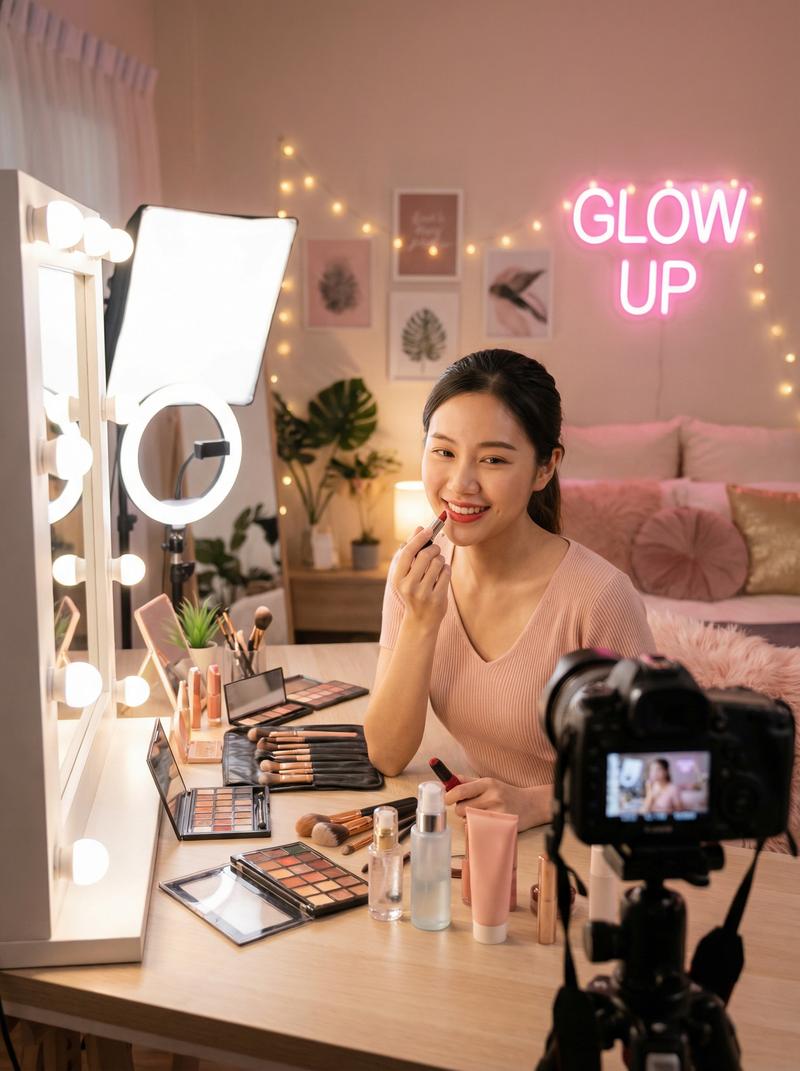 丝袜美妆视频教程